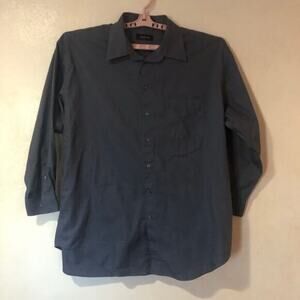 Claiborne blue dress‎ shirt size xl